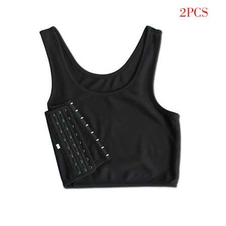 2 stk Brystperm Undertøy Lin Sidekrok Bustier M