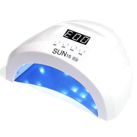 SUN 1s LED Nagel Tork med 30 UV-pärlor för Gel Polish Pulver, 48W Nagelkonst Fototerapi Maskin