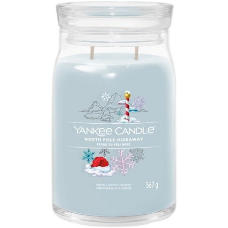 Yankee Candle Signature Large Jar North Pole Hideaway 567g