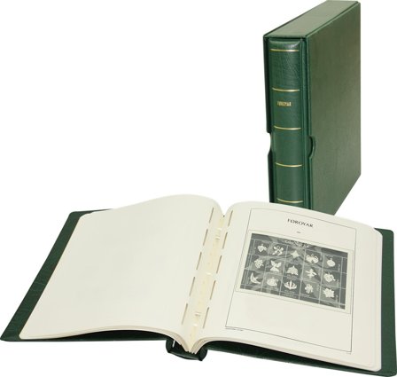 Færøerne - SF-frimärksalbum til julmärker 1976-2024 - Leuchtturm