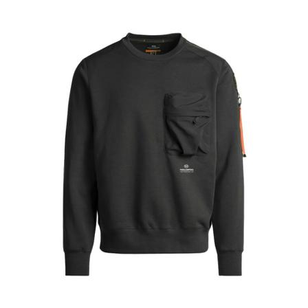 Parajumpers Zwart Sweatshirts , Zwart , Heren , Maat: S