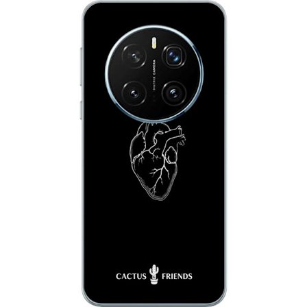 Kompatibel Mobilcover til Honor Honor Magic7 Pro Kaktus og Venner - Midnat Anatomi Hjerte