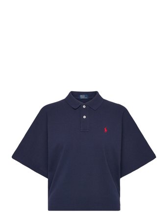 Polo Ralph Lauren Heavyweight Pique-Knt-Polo - Navy - S