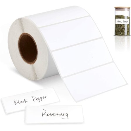 3000 selvklebende adressetiketter på selvklebende klistremerker 89mm x 36mm