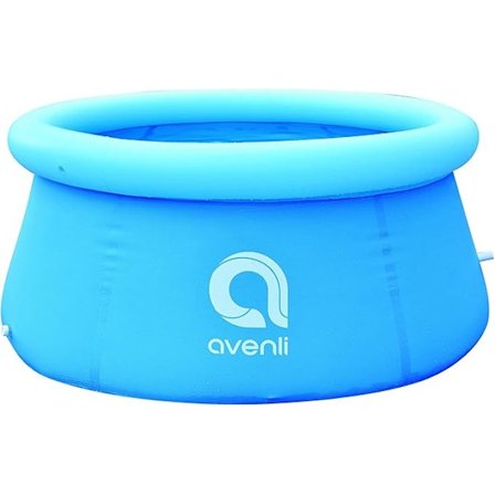 183 cm x 74 cm Oppustelig Swimmingpool Udendørs Rund Luft Top Ring Pools