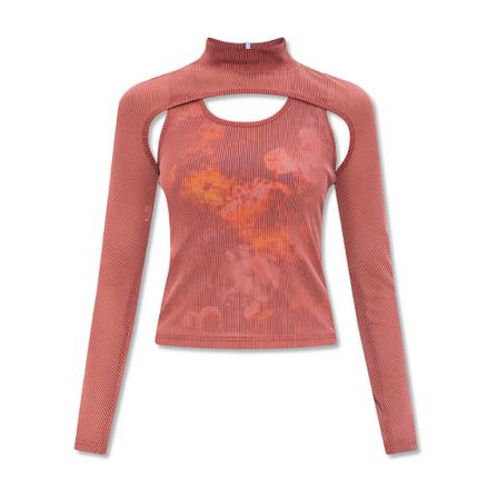Alexander McQueen Grow Up Blouse , Roze , Dames , Maat: M