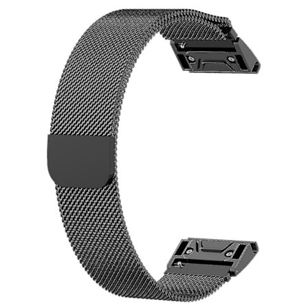 Milanese-hihna Garmin Fenix 7 7x 7s 6 6x 6s Forerunner 955 255 Metallimagneettinen ranneke Zj (FMY)