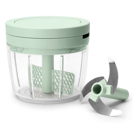 Brabantia Tasty+ manuaalinen ruoanlaittohakkuri, vaaleanvihreä