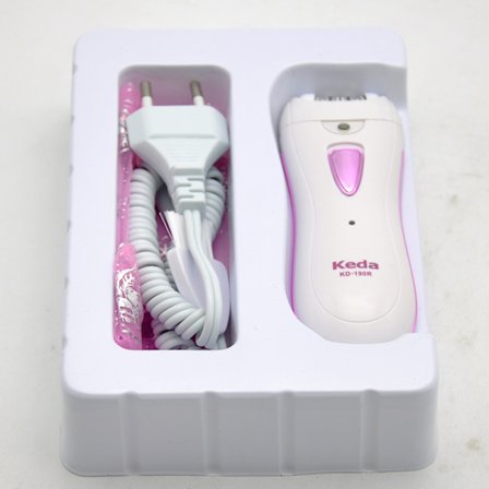 Gjenladbar elektrisk hårplukker