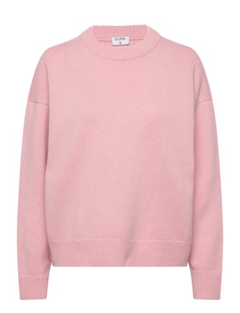 Filippa K Wool Cashmere Crewneck Sweater - Pink - M