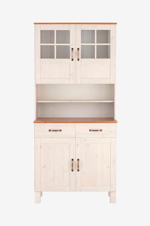 Loft24 - Buffet Alby 2 ovea/2 laatikkoa. - Monivärinen - Kaapit - - Homeroom