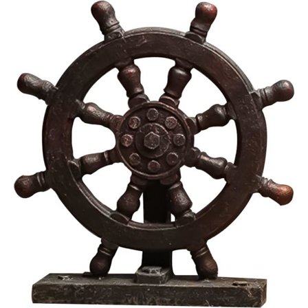 IC Hængende vægdekoration Skibsrors Anker Sejlbåd Nautisk, Nautisk