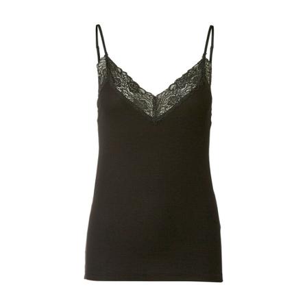 Selected Femme Black Top , Zwart , Dames , Maat: S
