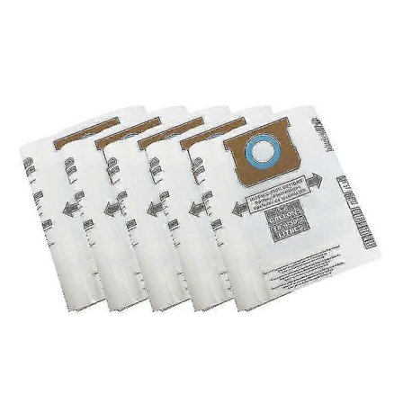 10-pack filterpåsar kompatibla med Shop Vac 5-8 gallon dammsugare, ersätter del 90671