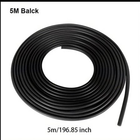 *Svart* Bildør Beskytter Universal Bildør Kantbeskyttere List Gummilist Forsegling Ripebeskyttelse List For Bildører Svart