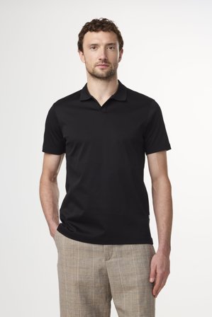 NN.07 Paul 3525 Polo Male Black Organic Cotton