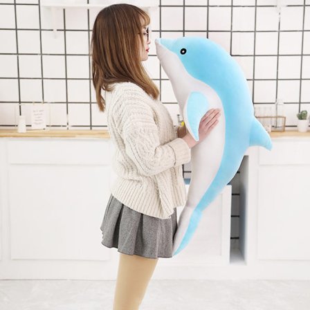 50 cm Dolphin plysch leksaksfigur