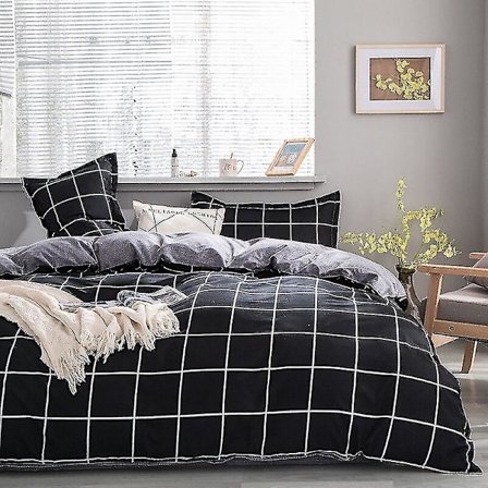 3/4-delat set Kawaii Snoopy tecknad bomullstäcke lakan örngott Anime bekväm mjuk hushållssängkläder artikel gåvor