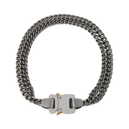 1017 Alyx 9Sm, Necklaces Szary, unisex, Rozmiar: M