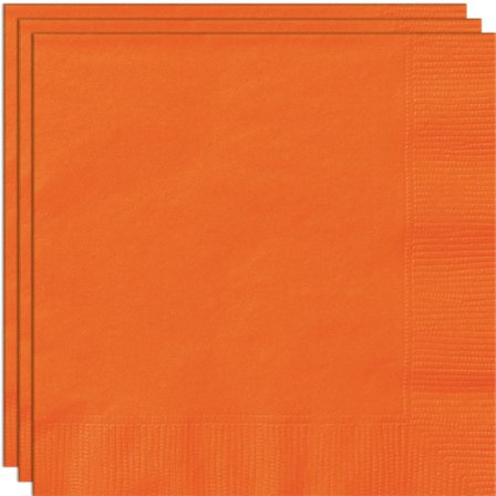 Orange Kaffeservetter