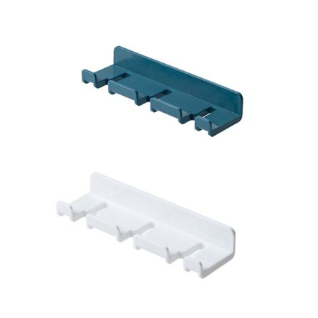 Punch-free Paste Plug Hook Väggmonterad Tandborstställ Bathro