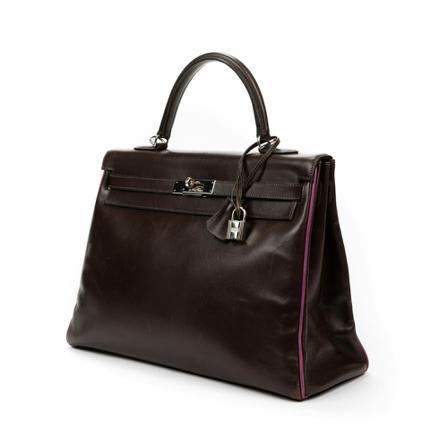 Hermès Vintage, Pre-owned Handbags Bruin, Dames, Maat:ONE Size
