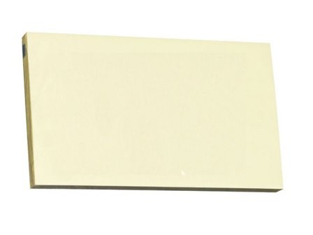 Notes Standard 76x127mm gul 100bl - Lyreco - Kontorsmaterial - Notes och Post-It - Notes - Gula