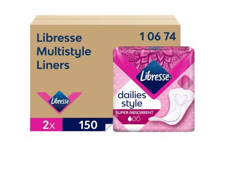 LIBRESSE Trosskydd Multistyle Tork Dispenser Refill 150/fp - Lyreco - Sjukvård och omsorg - Hygien - Intimhygien