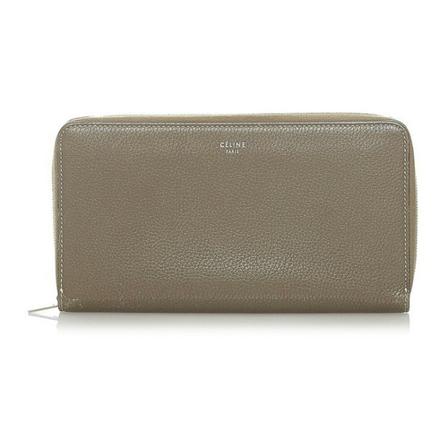 Celine Vintage, Wallets & Cardholders Grijs, Dames, Maat:ONE Size