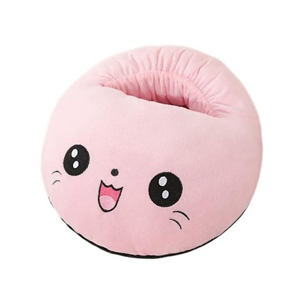 Elektrisk fodvarmer, hurtig varmepude til fødder, 3-niveau opvarmning fodvarmere, opvarmede hjemmesko julegave kvinder mænd