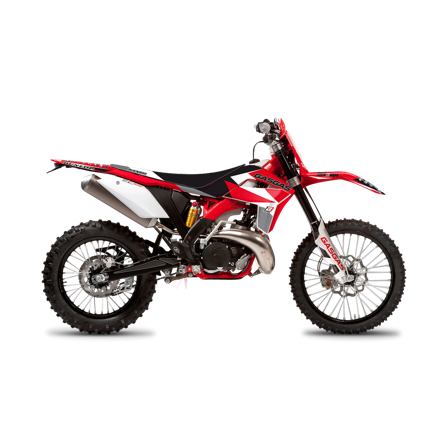 Blackbird Dream 3 Complete Decal Kit with Seat Cover Red-Black - Gas Gas EC 300F 2014-2015