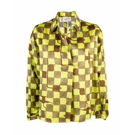 Alysi Shirts Grøn, Dame Skjorter