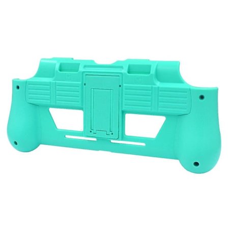 Switch Lite Host Grip med Brakett Håndtak Grip Beskyttende Skall Anti-Skli Håndtak Brakett med Kortspor Design Grønn