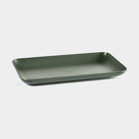 Plastic bord Light My Fire Platter Medium SageGreen, 14 x 25.2 x 2.3 cm