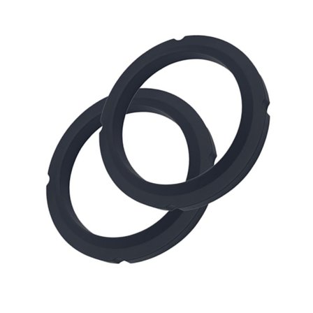 Förpackning med 2 silikonbrygghuvudpackningar, silikon Espresso Maskin Tätningsringar