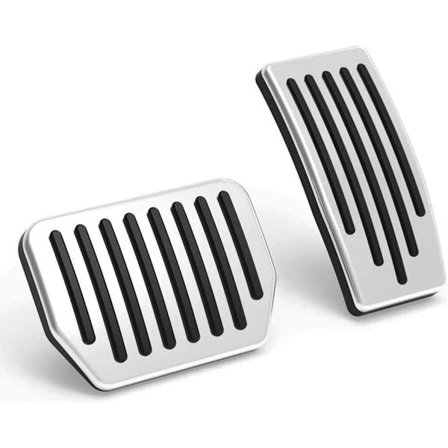 Antislip Fotpedal, Halksäker Gas- och Bromspedal i Aluminium