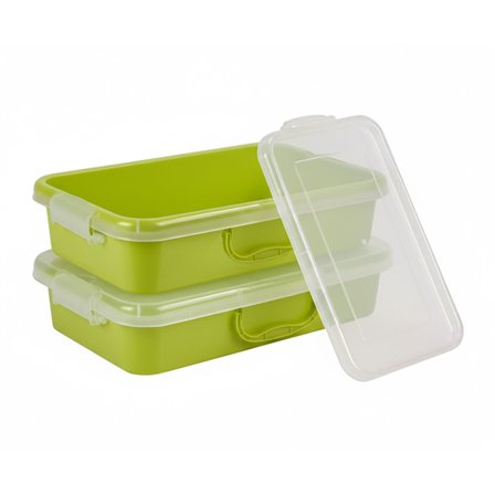 Sandkasse med låg – 2-delt sensorisk legesæt