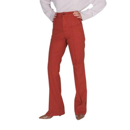 White Sand, Wide Trousers Rood, Dames, Maat:S
