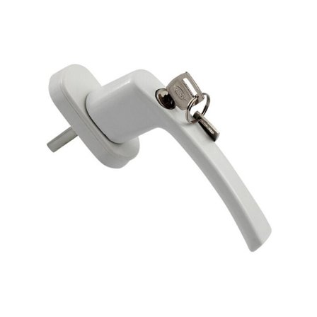 1 set fönsterhandtag - set med 1 fönsterknoppar, dörrhandtag, dörrknoppar - vit?