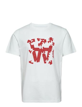 Ace Puzzle T-Shirt White Wood Wood
