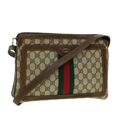 Gucci Vintage - Vintage Väskor - Beige - Dam - Storlek: One Size, Dam, Storlek: ONE SIZE