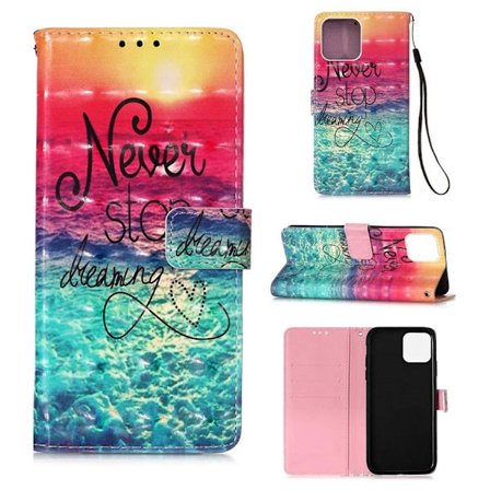 Plånboksfodral Apple iPhone 16 Pro – Never Stop Dreaming