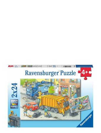 Working Trucks 2X24P Patterned Ravensburger