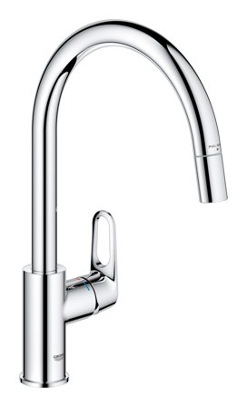 Grohe Start Flow 30569000 Kjøkkenbatteri høy tut, krom, Baderom