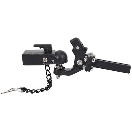 Metal Hitch Trailer til Scx10 90046 Trx4 1/10 Rc Crawler Bil Fjernbetjening Bil Til Baby Kid
