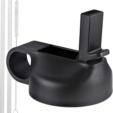 Sugrörslock för Hydro Flask-flaska med bred öppning, med borstar