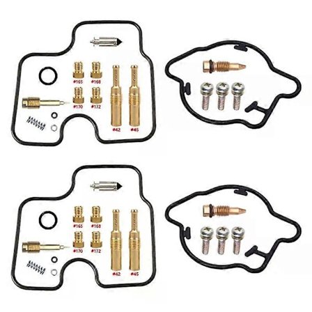 Sopiva HONDA XL 1000 VARADERO XL1000V SD01 SD02 Kaasuttimen Korjaussarja Moottoripyörän Kaasuttimen Kellukkeen Kalvo Osat