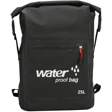 Vandtæt Rygsæk - Tørtaske Rygsæk 25L - Tørtasker til Vandsport, Svømning, Bådsejlads, Drifting, Motorcykling, Kajakroning