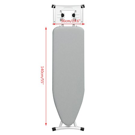 Hjemme Universal Sølvbelagt Polstret Strykebrett Trekk Pude Hea