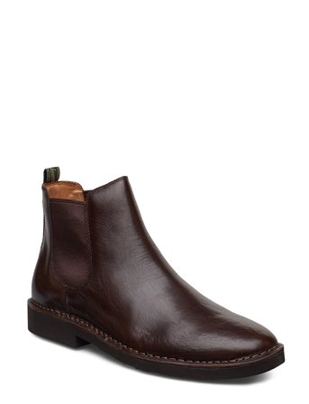 Polo Ralph Lauren Talan Leather Chelsea Boot - Brown - 40